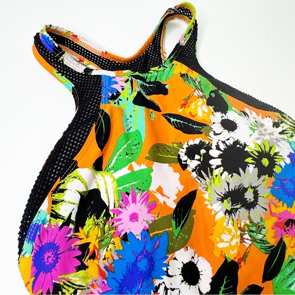 Trina Turk recreation t back athletic or swim tank small - Picture 2 of 12